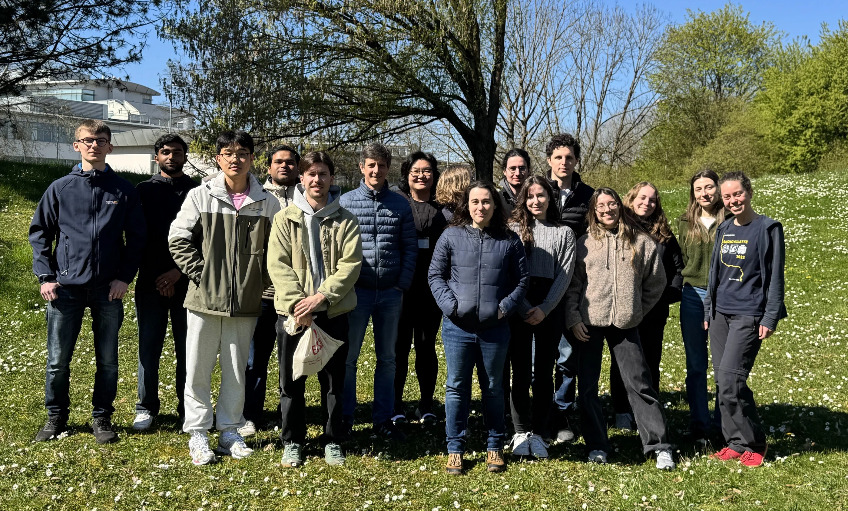 Snapshot of the group participating in the 2026 Ekiden