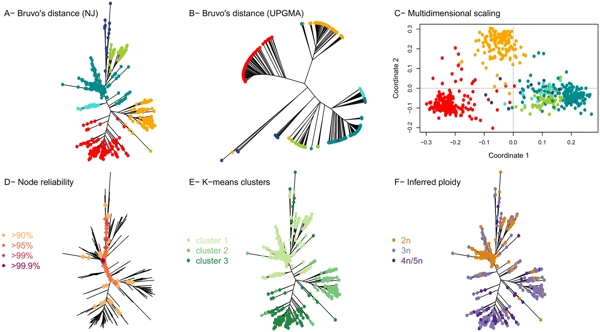 <i>Brettanomyces bruxellensis</i> population survey reveals a diploid-triploid complex structured according to substrate of isolation and geographical distribution thumbnail