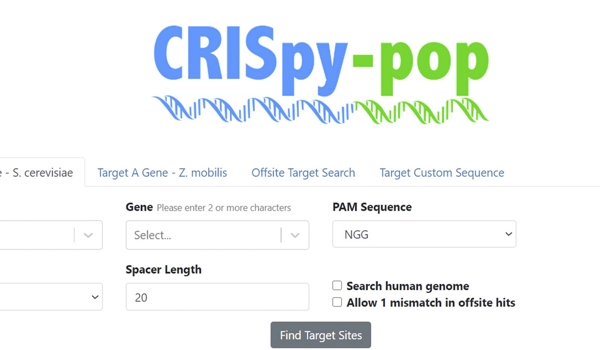 CRISpy-Pop: A Web Tool for Designing CRISPR/Cas9-Driven Genetic Modifications in Diverse Populations  thumbnail